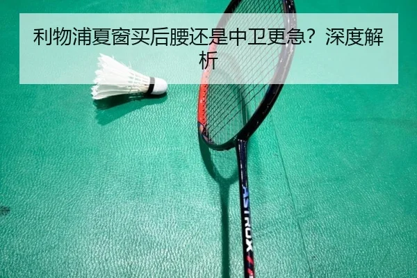 利物浦夏窗买后腰还是中卫更急？深度解析